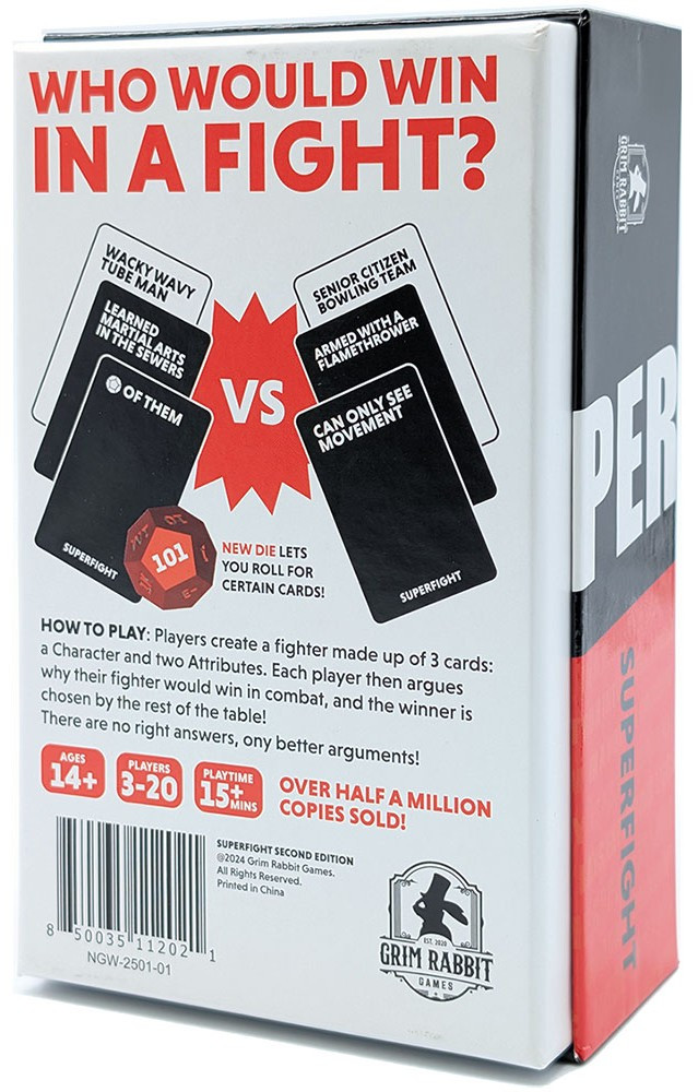 SUPERFIGHT : Core Deck - Second Edition